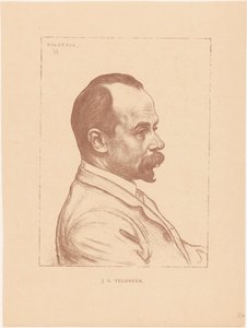 Portræt af Jacobus Gerardus Veldheer