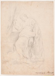 Jael dræber Sisara. Studie efter komposition af Carlo Maratti (Mezzetti, p. 345, nr. 150) af Hendrik Krock
