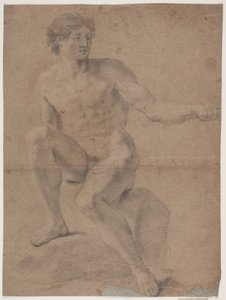 Mandlig modelstudie af Hendrik Krock