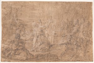 Tilbudsscene af Hendrik Krock