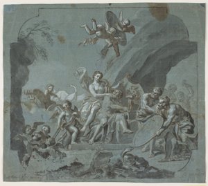 Venus og Vulcan af Hendrik Krock