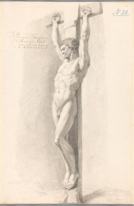Kristus på korset (1. præmie 1784) af Hendrik Louw