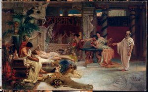 Sokrates søger Alcibiades i en Hetaeras hus