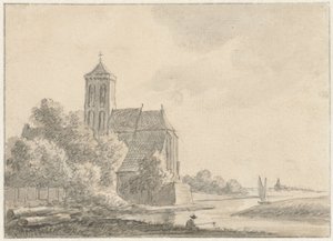Udsigt over Cuijk af Hendrik Tavenier (possibly)