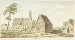 Udsigt over landsbyen Hoornaar
