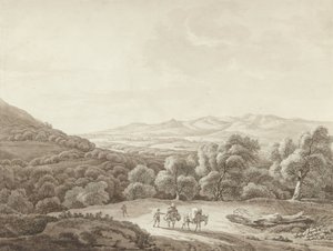 Udsigt over Tivoli ved Cassius villa