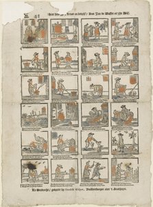 Her har du dit liv og forretning / Van Jan de Wasser og hans kone (titel på objekt) af Hendrik Walpot