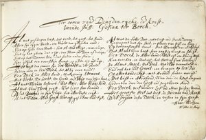 Salme til ære for Gesina ter Borch Til ære for den Deugden-rijcke og den Konstlivende Juff: Gesina ter Borch (titel på objekt) af Hendrik Wolfsen (signed by artist)