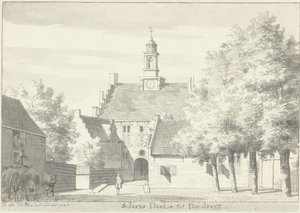 St. Jorisdoelen i Dordrecht af Hendrik de Winter