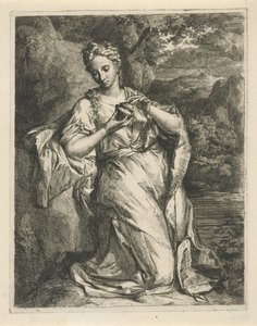 Kvinde med parfumevase af Hendrik van Limborch