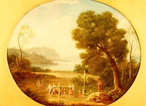 Bacchic Revelers Dans af en Herm