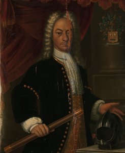 Diederik van Darven (1729-1730) Portræt af Diederik van Durven, generalguvernør for Hollandsk Ostindien af Hendrik van den Bosch