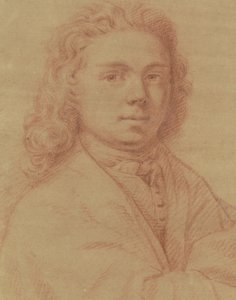 Selvportræt af tegneren Hendrik van der Vugt af Hendrik van der Vugt