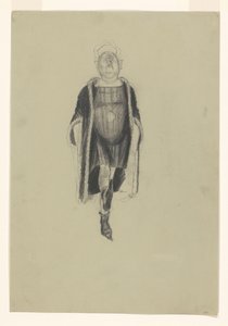 Figur med næsen i vejret