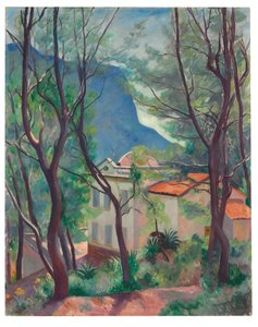 Huset i træerne, Villecroze af Henri Charles Manguin