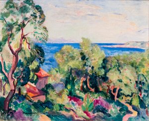 Golfe de Saint-Tropez, ca. 1906-1909 (olie på lærred)