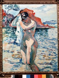Den badende. af Henri Charles Manguin