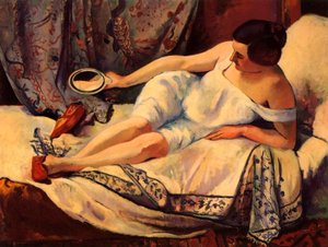Kvinde rejser sig af Henri Charles Manguin