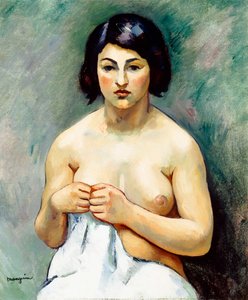 Kvindens torso: Lille Mary af Henri Charles Manguin