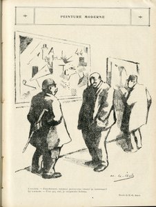 Illustration af H. G. Ibels (1867-1936) i Le Rire, 04/02/22 - Moderne maleri - Kunst, Antisemitisme, Avantgarde - Jødisk af Henri Gabriel Ibels