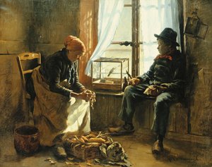 Vintersol; vintersol, af Henri Adolphe Laissement