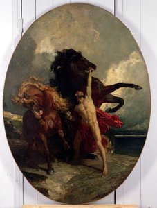 Automedon med Achilleus-hestene