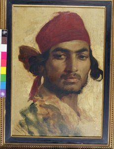 Gitano, hovedstudie af Henri Alexandre Georges Regnault