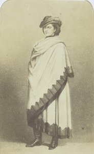Eks-dronning af Napoli, 1860-69 af Henri Alexis Omer Tournier