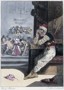 Le Carnival: "" Enhver tager sin fornøjelse, hvor han finder ham"" - i "" Les pastemps"" af Henri Monnier, red. Delpech, Paris af Henri Bonaventure Monnier