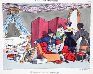 Enkestandens sidste dag, illustration fra 