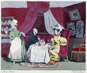 En læge i 1800-tallet - i “” Tidligere og i dag” af Henri Monnier, red. Delpech, Paris af Henri Bonaventure Monnier