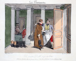 En stakkels djævel betaler for støvler, illustration fra 