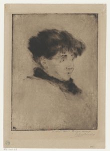 Portræt af Eva Gonzalès