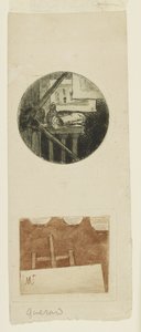 Bordkort af Henri Charles Guérard