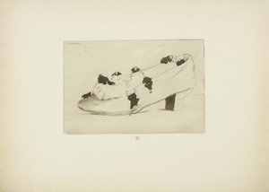 Angrebet af skoen af Henri Charles Guérard