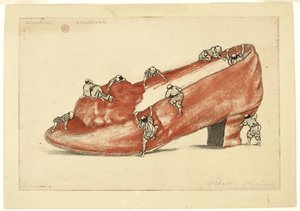 Angrebet af skoen, 1888 af Henri Charles Guérard