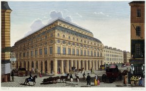 Det Franske Teater. Stik af Courvoisier