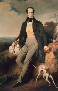 Portræt af Alphonse de Lamartine