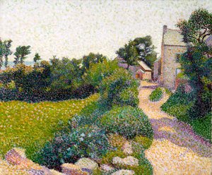 The Road In Sunlight (olie på lærred)