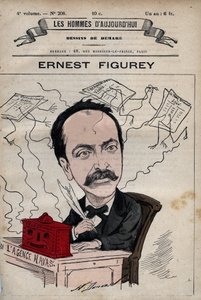 Tegneserie af Ernest Figurey (1836-1903) fra 