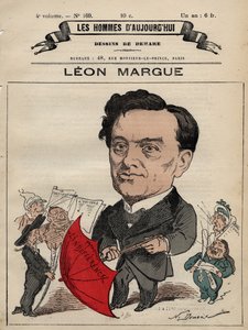 Tegneserie af Guillaume Leon Margue 1828-1888 - fra 