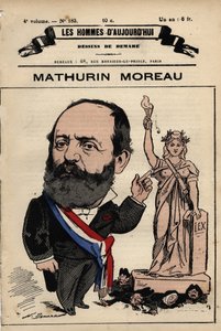 Tegneserie af Mathurin Moreau (1822-1912) fra 