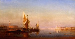 Il Bacino, Venedig af Henri Duvieux