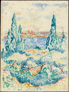Antibes af Henri Edmond Cross