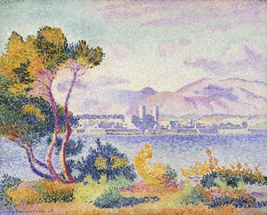 Antibes, eftermiddag, 1908 af Henri Edmond Cross