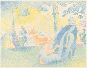 I Parken af Henri Edmond Cross
