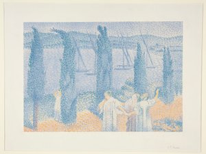 Gåturen af Henri Edmond Cross
