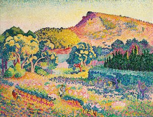 Landskab med Le Cap Negre; Landskab med Cap Negre, 1906