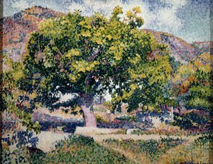 I nærheden af mit hus, 1906. af Henri Edmond Cross