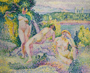 Nymfer, 1906 af Henri Edmond Cross